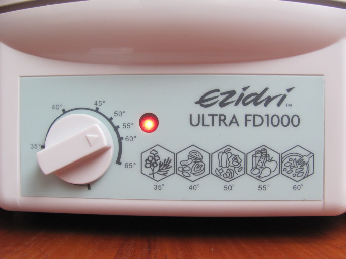 Панель керування Ezidri Ultra FD1000 зі шкалою термостата від 35 до 65 °C